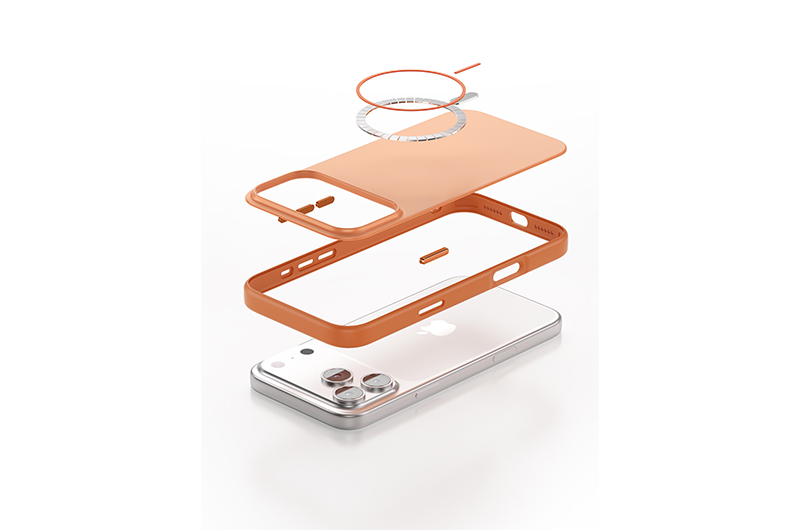 Magnetic Mobile Cell Phone Case for iPhone 17/16/15/14/13/12/11 Series (Support OEM/ODM)