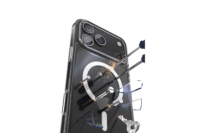 Clear Magnetic Mobile Cell Phone Case for iPhone 17/16/15/14/13/12/11 Series (Support OEM/ODM)