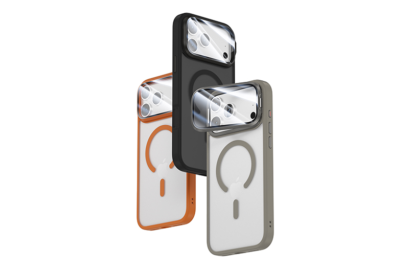 Magnetic Phone Case with Aluminum Alloy Lens frame for iPhone 17/16/15/14/13/12/11 Series (Support OEM/ODM)