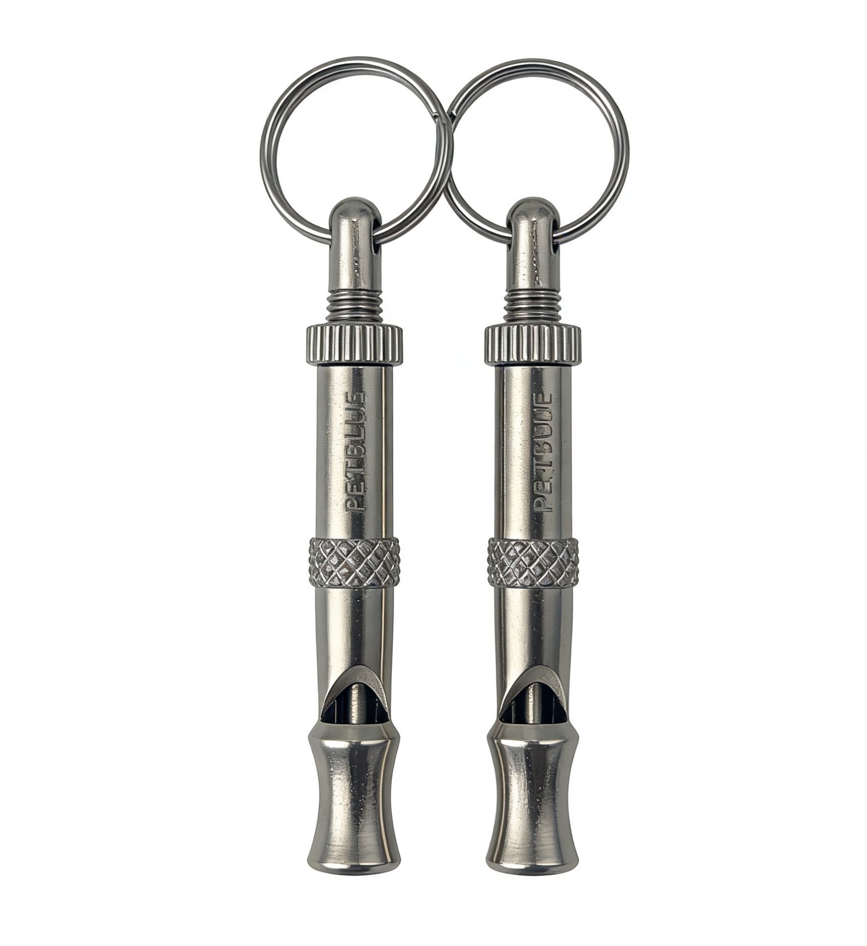 PETBLUE Dog Whistle 2 Pack - Dog Whistle to Stop Barking Neighbor's Dog & Long Range Recall