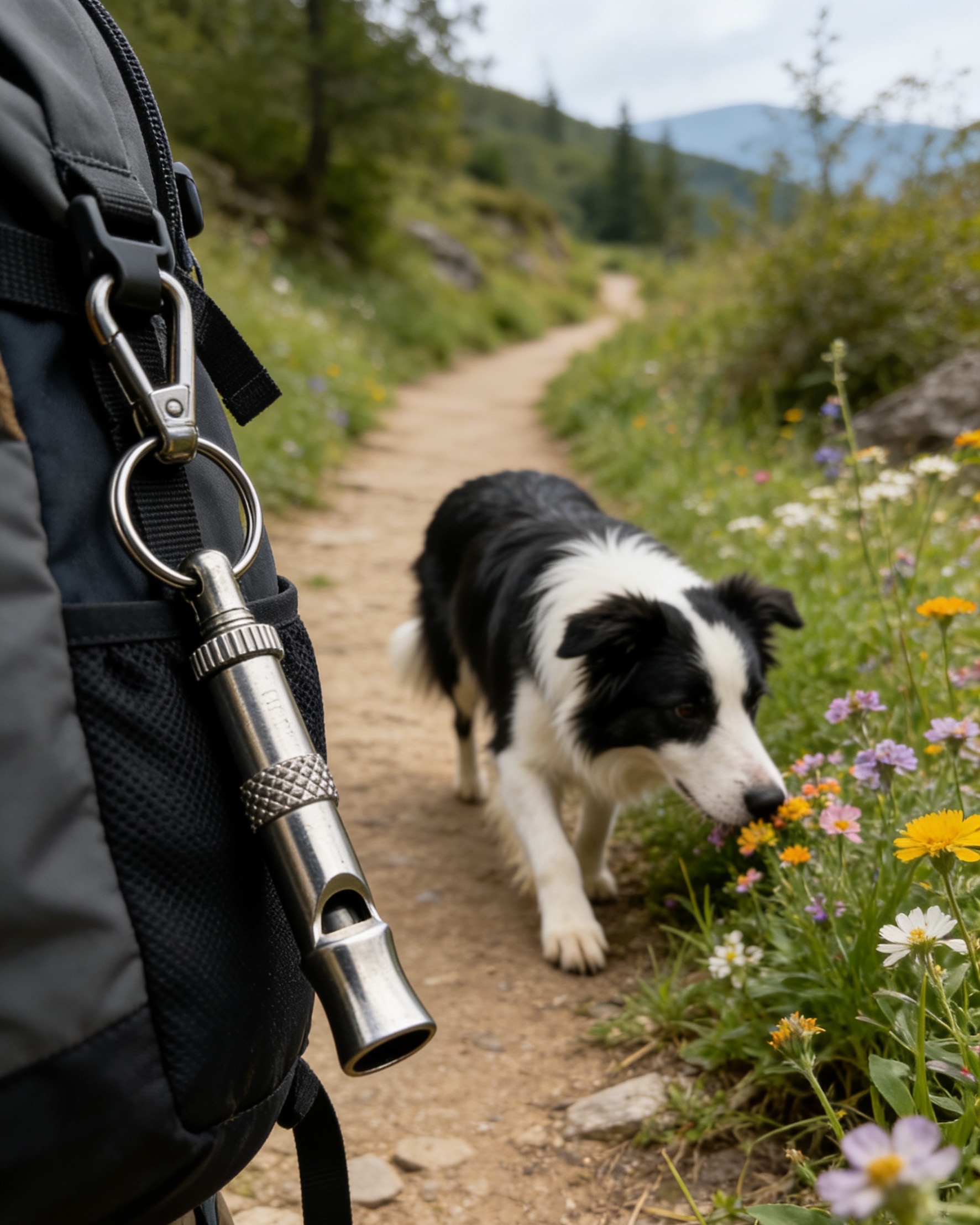 PETBLUE Dog Whistle 2 Pack - Dog Whistle to Stop Barking Neighbor's Dog & Long Range Recall