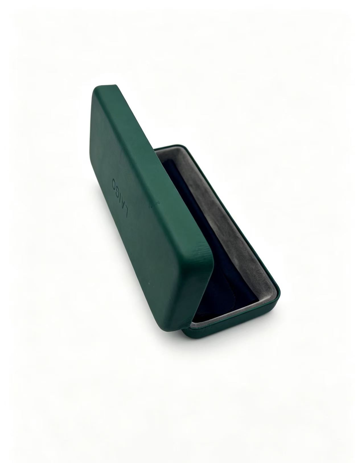 LAIGO Eyeglass Leather Case, Classic Glasses Case