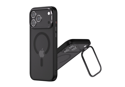 Soft Solid Color Magnetic Phone Case with Camera Protect Stand for iPhone 17/16/15/14/13/12/11 Series (Support OEM/ODM)